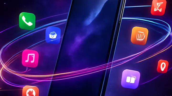 JILIARENA COM Sleek smartphone floating in space